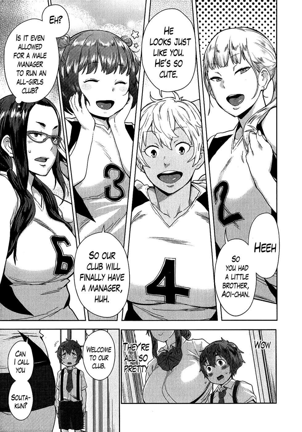 Hentai Manga Comic-OneShota Volleyball- Intense Training in the Training Room-Read-3